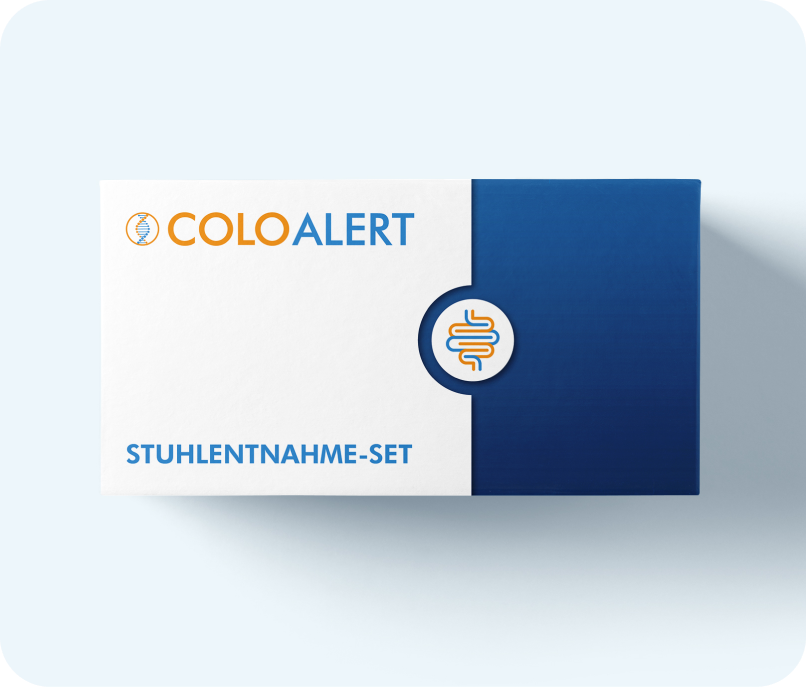 ColoAlert Stuhltest Verpackung