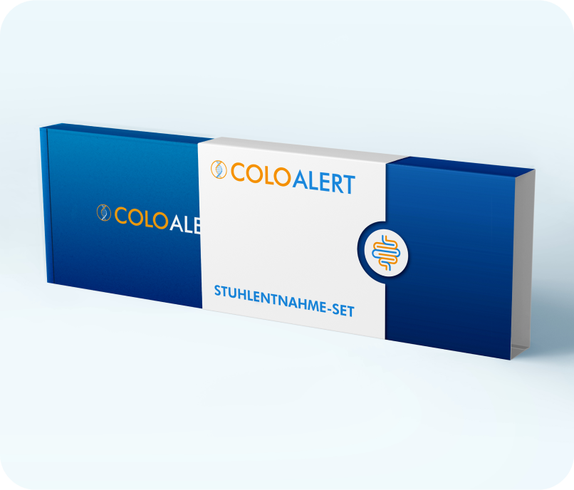 ColoAlert Stuhltest Verpackung